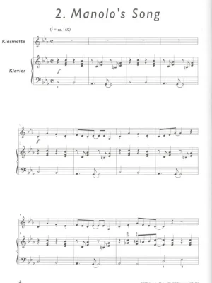 Značkový PICTURES 1 by Daniel Hellbach + CD / klarinet a klavír