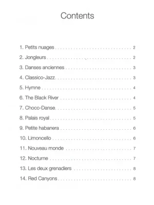 14 Intermediate Flute Quartets / partitura + party Nízká Cena