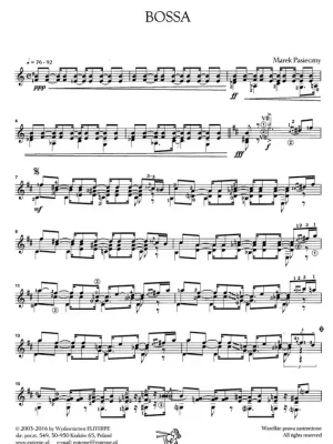 10 Obrázků pro kytaru (10 Szkiców na gitarę) - Marek Pasieczny Novinka