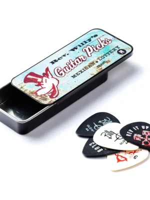 Cenově Výhodný DUNLOP Rev Willy Medium Gauge Pick Tin