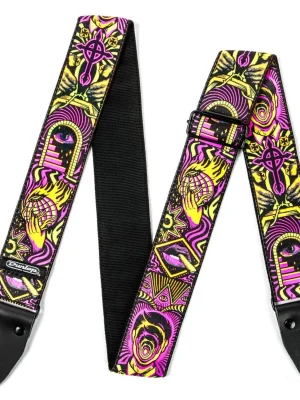 DUNLOP ILD03 I Love Dust Strap Headspace - Orange Nejprodávanější