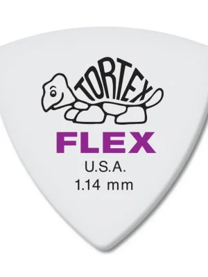 Vysoce Kvalitní DUNLOP Tortex Flex Triangle 1.14 6ks