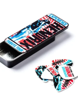 Omezená Nabídka DUNLOP JHPT09M Jimi Hendrix Tribute Tour Pick Tin