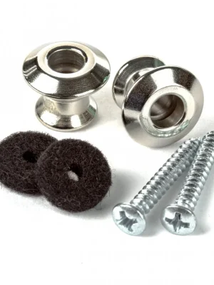 DUNLOP 2PSLS031N - STRAPLOK DUAL DESIGN STRAP BUTTON SET - NICKEL Nejlepší Cena