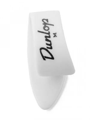 Dokud Zásoby Vydrží DUNLOP 9002R WHITE MEDIUM THUMBPICKS