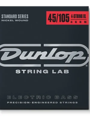 DUNLOP Standard Series Nickel Wound Extra Long Scale Bass Strings 45-105 Nejlepší Cena