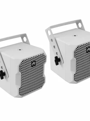 Omnitronic BOB-4 satelitní 4" reproduktor, 75W, bílý, cena/pár Časově Omezené