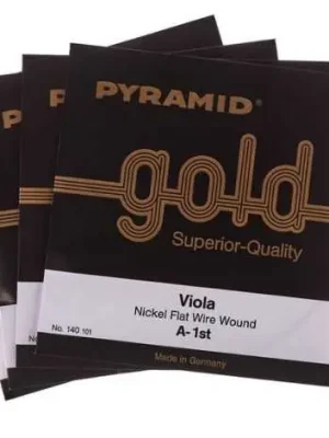 Pyramid Gold Viola Strings Rychlé Dodání