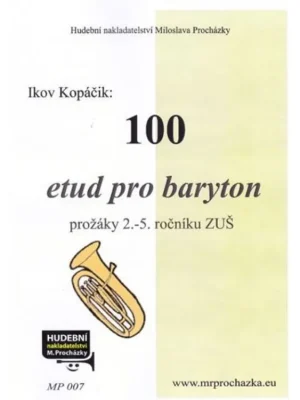 100 etud pro baryton Horká Nabídka