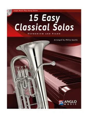 15 easy Classical Solos Bb/C Euphonium TC/BC + audio Must-Have
