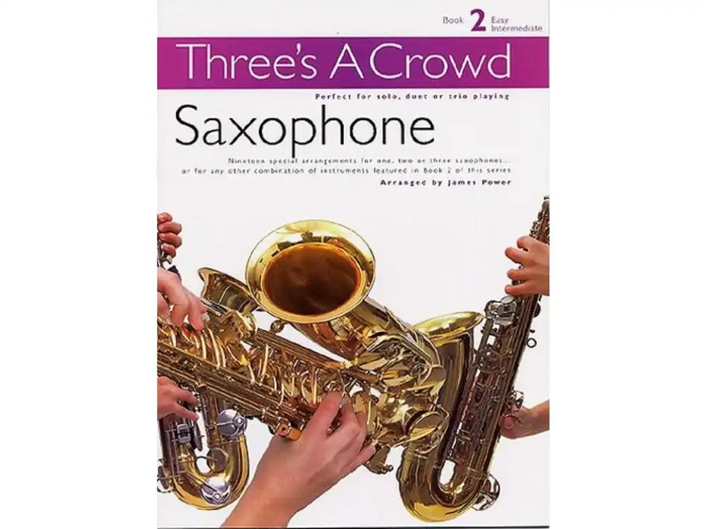 Značkový Three's A Crowd: Saxophone Book 2 - Easy Intermediate