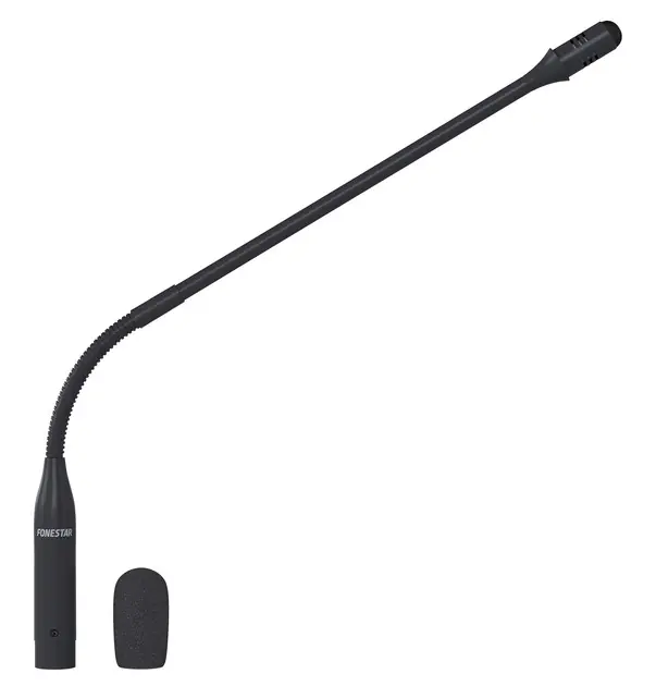 Fonestar MICFLEX-C45 - Kondenzátorový mikrofon na husím krku, 45 cm Aktuální