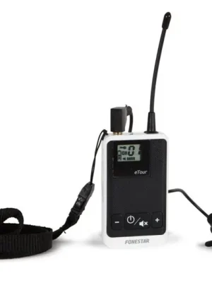 Bezpečná Platba Fonestar TOUR-1T - Bezdrátový průvodcovský systém - mikrofon + vysílač