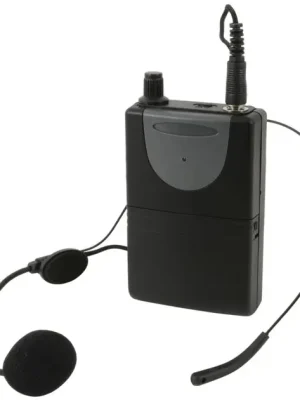 QTX QHS-175.0, náhlavní mikrofonní set pro mobilní systémy QRPA/QXPA, 175,0 MHz Výprodej