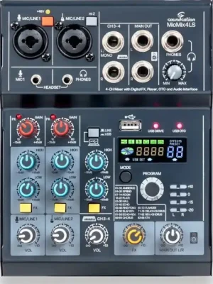 Aktuální SOUNDSATION MIOMIX 4LS