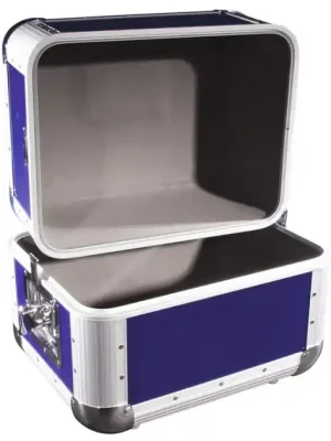 LP case ALU 50/50, kulaté rohy, tmavě modrý Novinka