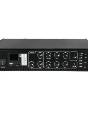 Vysoce Kvalitní Omnitronic MPZ-500.6P, 100V 6-zónový mixážní zesilovač, 500W, MP3