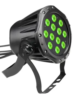 Cameo LED OUTDOOR PAR 12×3W černý Levný