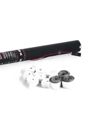 Koupit Online Tcm Fx elektronické dělo na konfety-serpentýny 40cm, stříbrno-bílé konfety