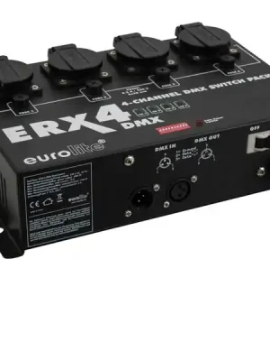 Eurolite ERX-4 DMX, CEE 7/4 Must-Have