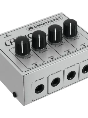 Top Prodej Omnitronic LH-010, mini mixážní pult 4-kanálový