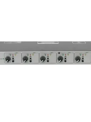 Oblíbený Omnitronic ZD-160, zónový distributor, stříbrný