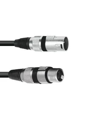 Odeslání Ihned Omnitronic mikrofonní kabel XLR/XLR, 1,5m, černý