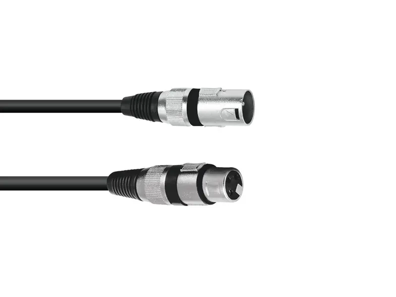 Odeslání Ihned Omnitronic mikrofonní kabel XLR/XLR, 1,5m, černý