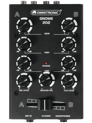 Kup Teď Omnitronic GNOME-202, 2-kanálový, černý