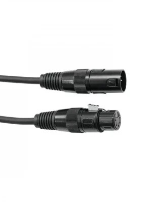 Časově Omezené Eurolite DMX kabel XLR 5pin, 10m dléka, černý