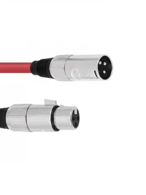Nejprodávanější Kabel mikrofonní XLR-XLR 3pin, délka 5m, červený
