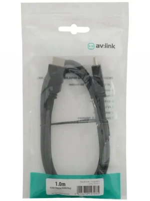 AV:link kabel 1x HDMI samec - 1x HDMI samec, 1m Autentický