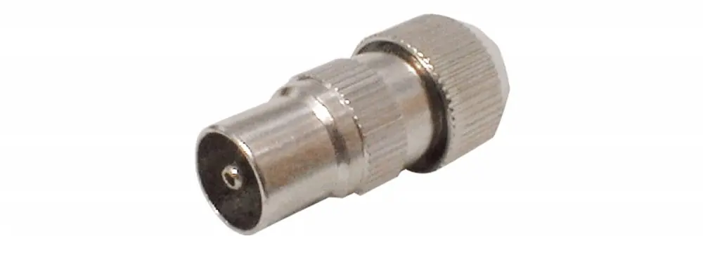 AV:link koaxiální konektor samec, poniklovaná mosaz Časově Omezené