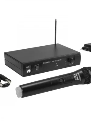 Omnitronic VHF-101, 1-kanálový bezdrátový mikrofonní set 205.75 MHz Rychlé Dodání