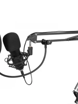 Víkendová Akce Omnitronic BMS-1C USB, studiový kondenzátorový mikrofonní set