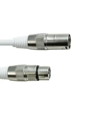 Eurolite DMX kabel XLR 3pin 5m bílý Aktuální