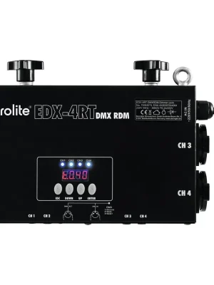Vysoce Kvalitní Eurolite EDX-4RT DMX RDM, stmívač, CEE 7/4