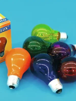 Časově Omezené OMNILUX A19 230V/40W E-27 žlutá