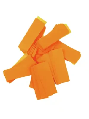 Cenově Výhodný Tcm Fx pomalu padající obdélníkové konfety 55x18mm, neonové-oranžové, UV