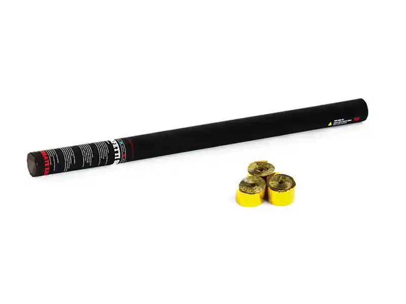 Bezpečná Platba Tcm Fx Ruční dělo na konfety-serpentýny 80cm, zlaté konfety