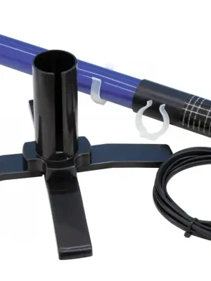 Autentický Eurolite stojan s křížovou základnou pro neonové zářivky