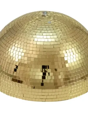 EUROLITE Motorizovaná disko polokoule, průměr 40 cm, zlatá Doprava Zdarma