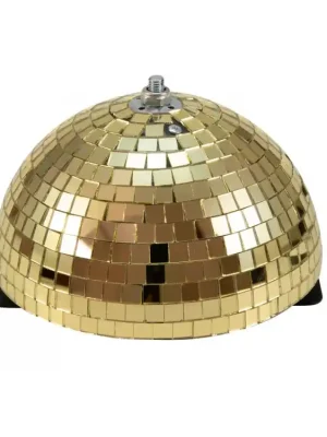 Doprava Zdarma EUROLITE Motorizovaná disko polokoule, průměr 20 cm, zlatá