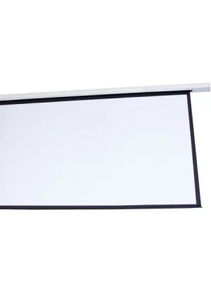 Vrácení Zdarma Eurolite projekční plátno 16:9, 300 x 168 cm, 135", s motorkem
