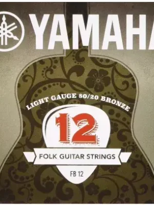 Struny kovové pro akustickou kytaru Yamaha FB 12 - 12/53 Sezónní Sleva