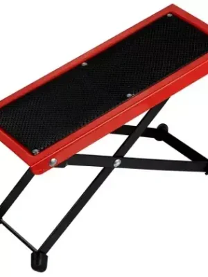 Podnožka kytarová Flanger FH-5014 Footrest Red Autentický