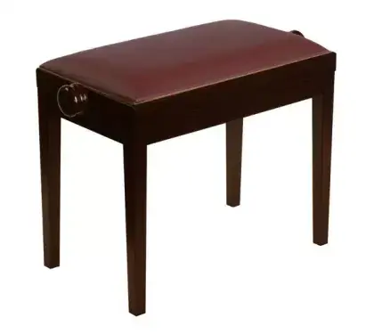 Stolička klavírní Discacciati 105R/34/29E palisandr mat/hnědý vinyl Vrácení Zdarma