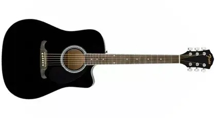 Elektroakustická kytara Fender FA-125CE WN Black Nejlepší Cena