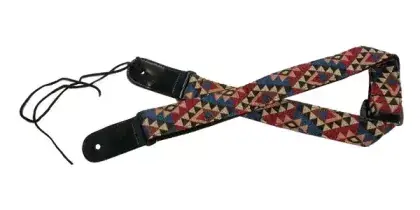 Super Cena Řemen pro ukulele FZone SU-056 trojúhelníkové vzory