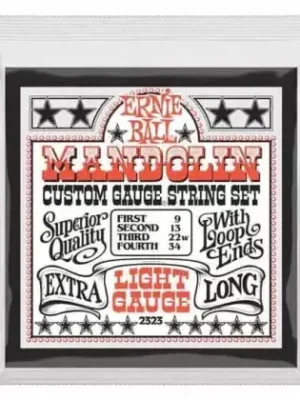 Nová Kolekce Struny pro mandolínu Ernie Ball EB 2323 - 09/34